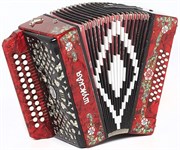 Шуйская гармонь SZ51XL-F-RD 25х25-III